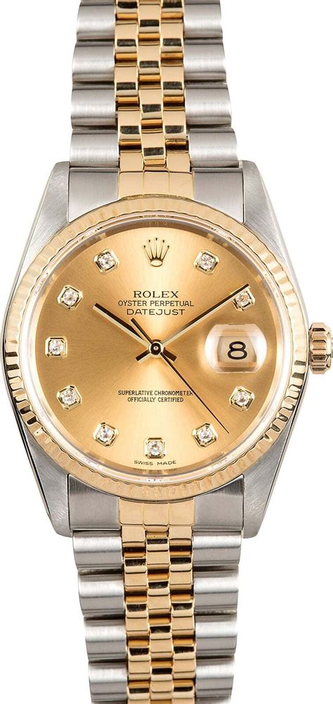 rolex 2 tone datejust new 36mm oyster bracelet|Rolex Datejust 36 with diamonds.